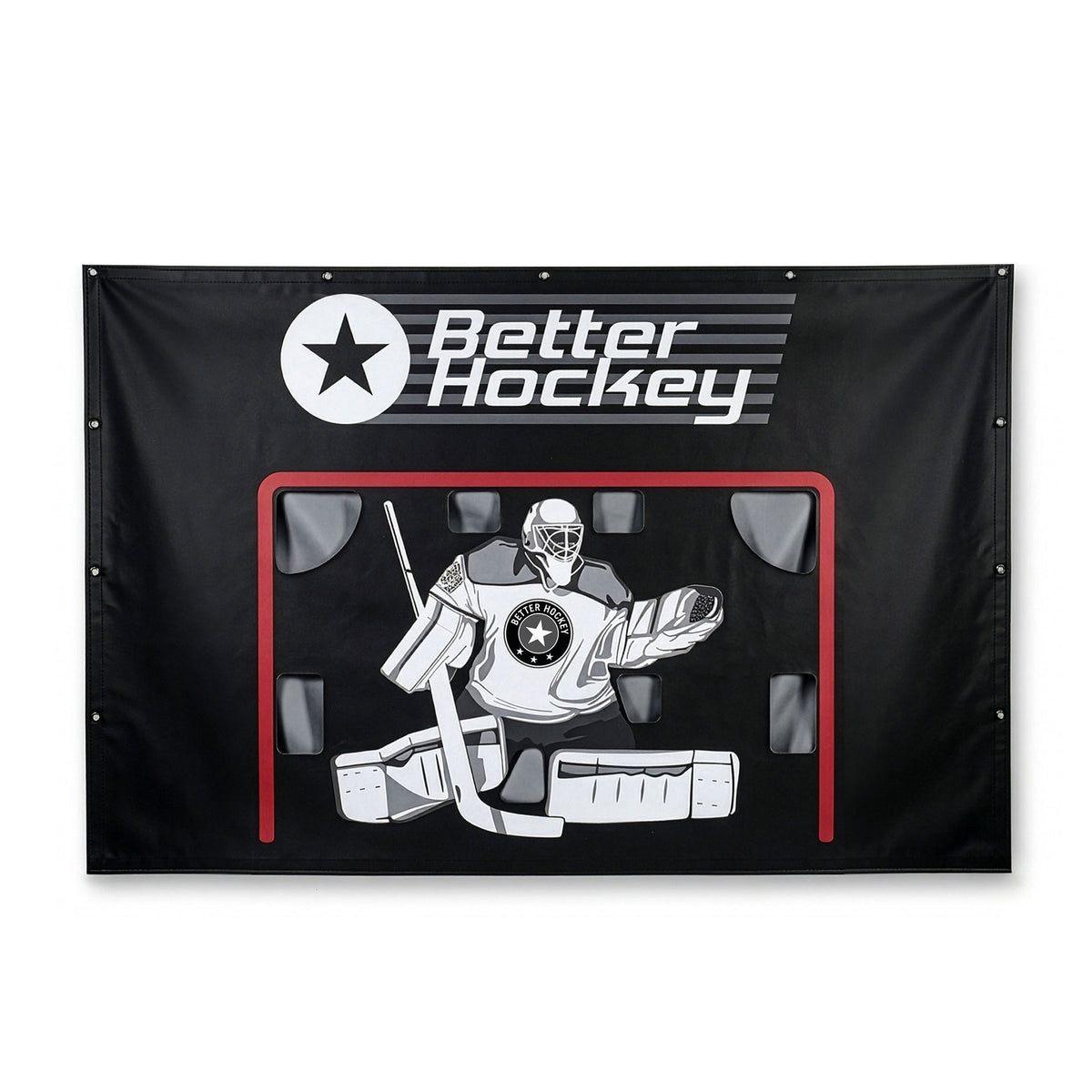 Hockey Shooting Tarp 7x10 ft – Improve Accuracy & Scoring Skills